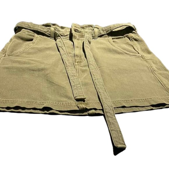 American Eagle Denim Skirt ~ NWT ~ Stretch - Olive Green - size 14 - Picture 14 of 14